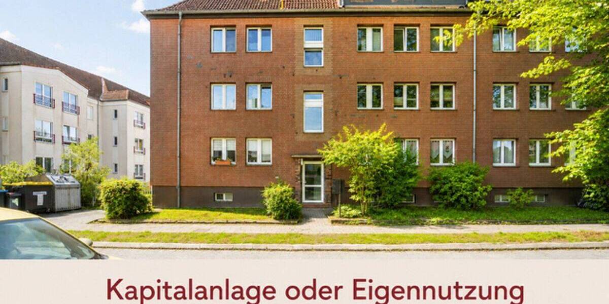 Etagenwohnung Neubrandenburg Katharinenviertel - 3 Zimmer, 53 m&sup2;, 95.000&euro; | Angebot:26824068