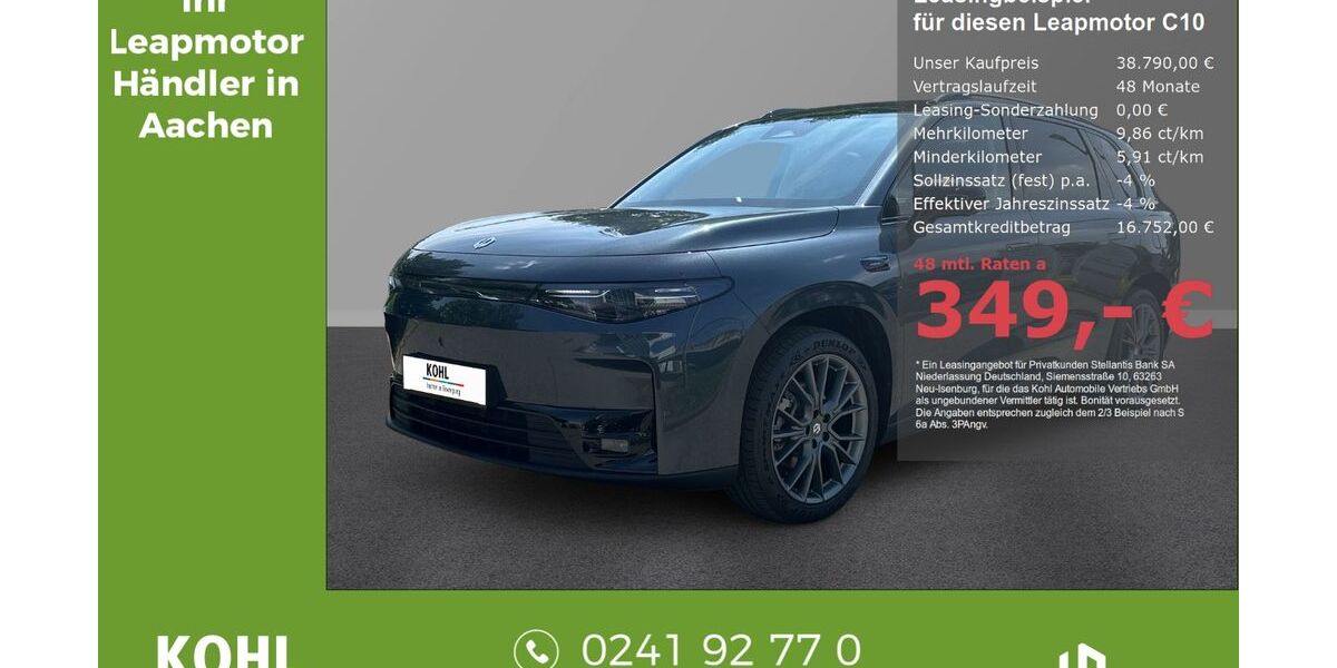 Leapmotor C10 1.500 km 38.790 &euro; Aachen 52078