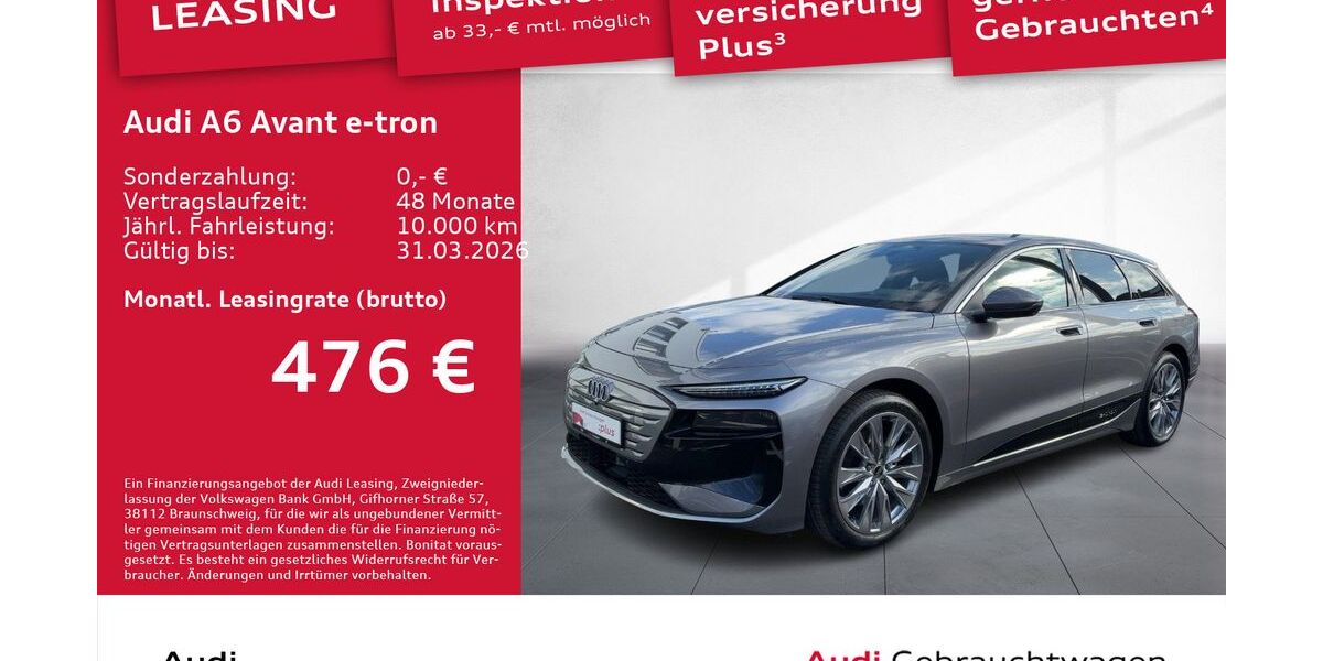Audi A6 e-tron 7.532 km 54.890 &euro; Dresden 01067