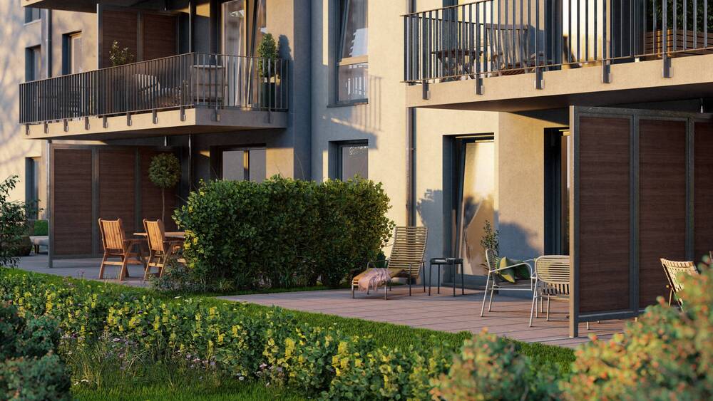 Terrassenwohnung Norderstedt Harksheide - 2 Zimmer, 56 m&sup2;, 249.000&euro; | Angebot:25675025