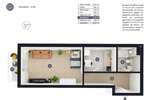 Großzügige Single-Wohnung inkl. EBK | TG-Duplex & WM-Anschluss vorhanden - Appartement Puchheim Puchheim-Bahnhof | Angebot:26377413