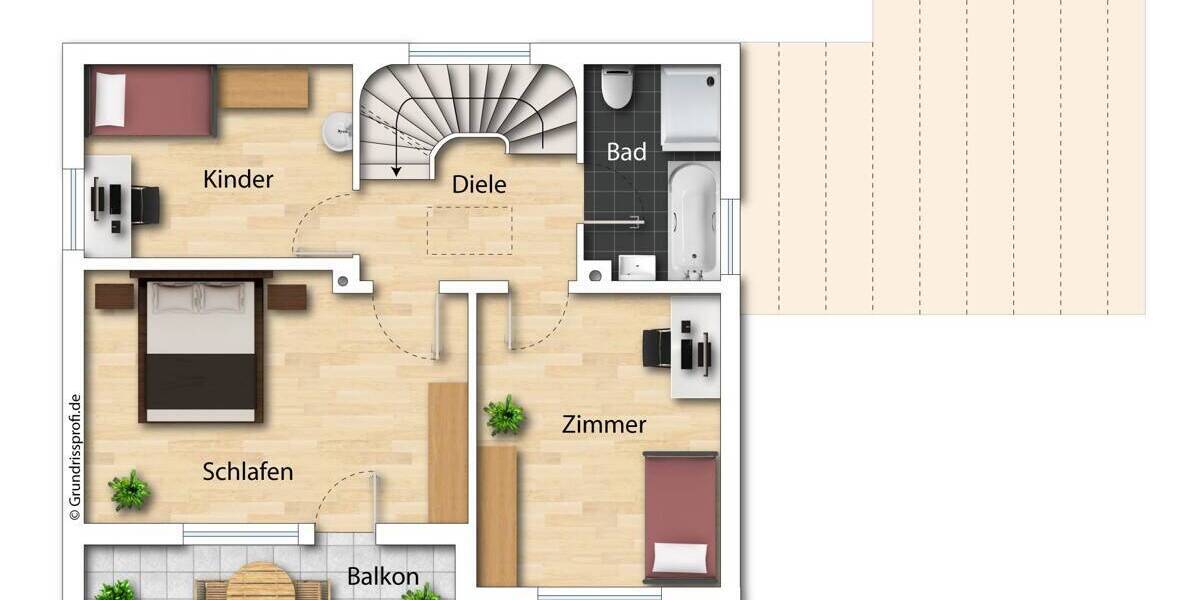 Einfamilienhaus Krumbach - 5 Zimmer, 130 m&sup2;, 369.000&euro; | Angebot:26260706