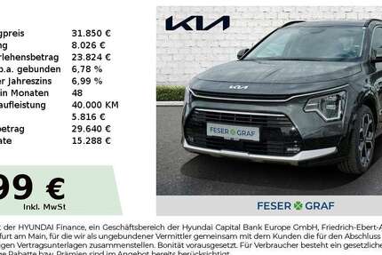 Kia Niro 1.733 km 31.850 &euro; Hallstadt 96103