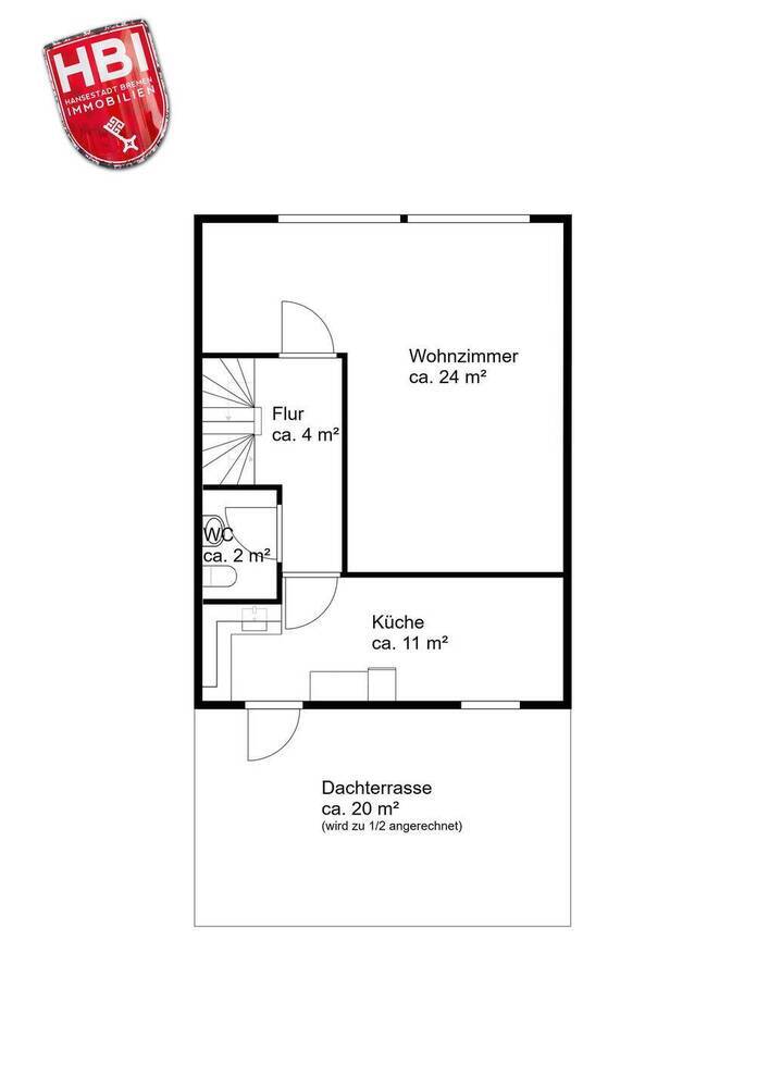 Gröpelingen Gepflegtes Zweifamilienhaus mit Garage