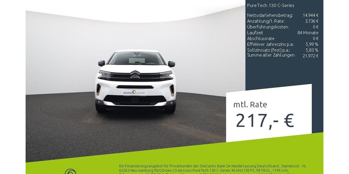 Citroen C5 Aircross 35.165 km 18.680 &euro; Borken 46325