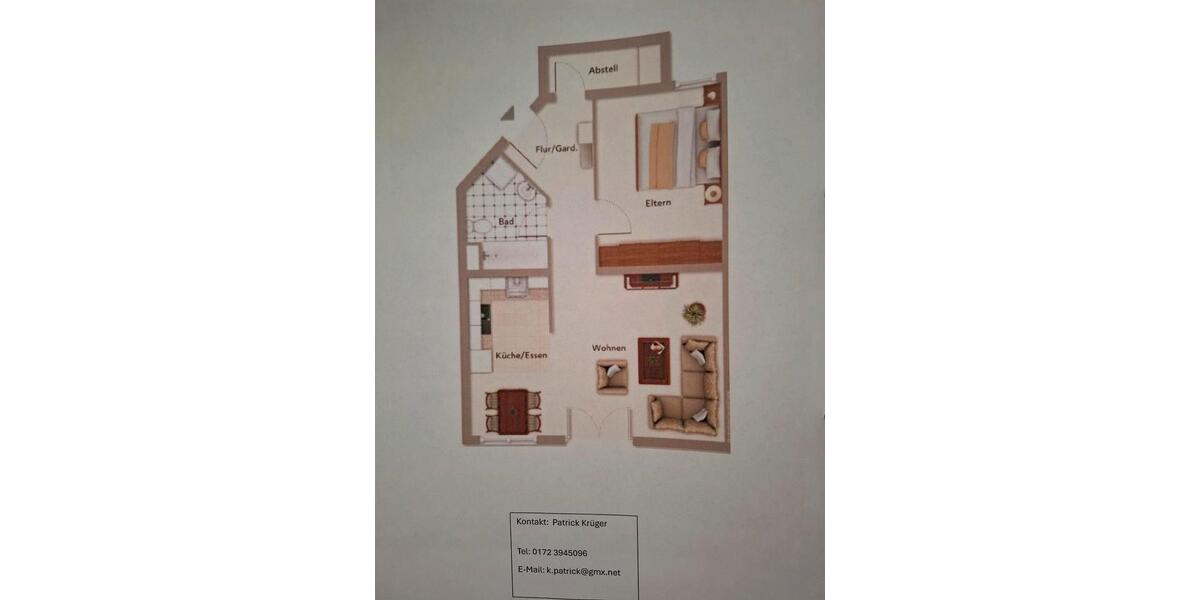 Etagenwohnung Sinsheim - 2 Zimmer, 55 m&sup2;, 810&euro; | Angebot:25976176