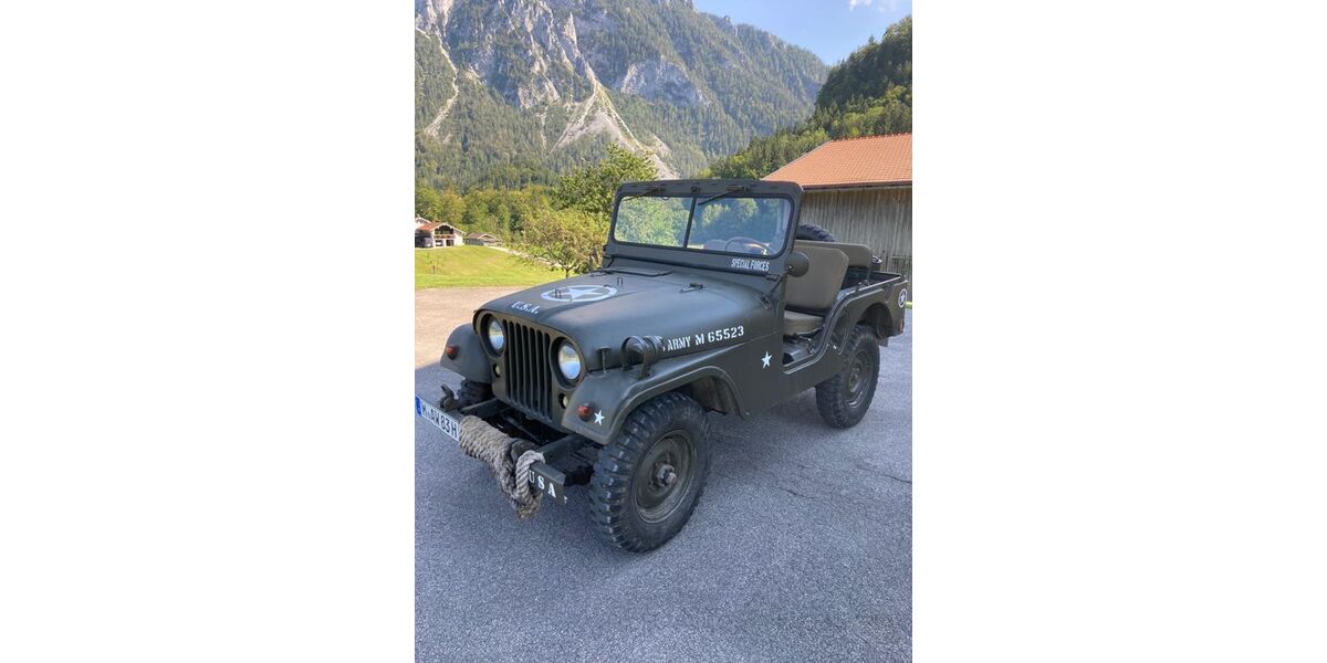 Jeep Willys 48.000 km 25.000 &euro; Ruhpolding 83324