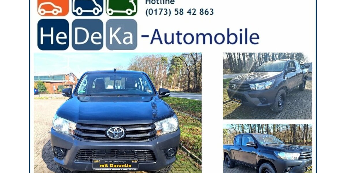 Toyota Hilux Extr.Cab Duty 4x4 Klima AHK 103.900 km 22.550 &euro; Bramsche 49565