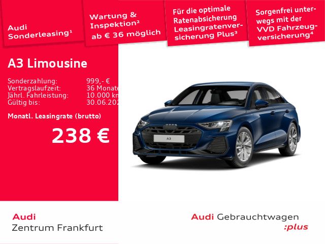Audi A3 24.293 km 28.940 &euro; Frankfurt am Main 60314