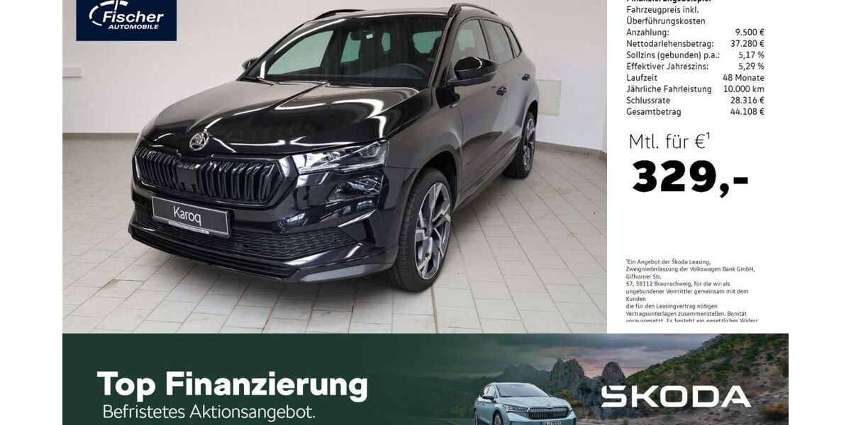 Skoda Karoq 1.808 km 46.780 &euro; Amberg 92224