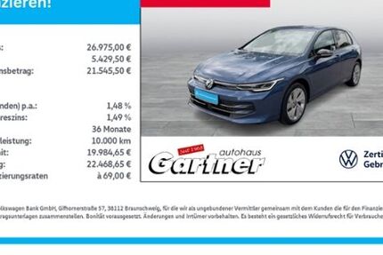 VW Golf 1.868 km 26.975 &euro; Eiselfing 83549