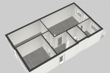 3-Raumwohnung mit Fahrstuhl und Abstellraum auf der Etage 3 zimmer