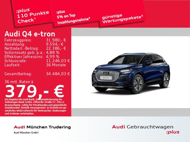 Audi Q4 e-tron 65.181 km 31.980 &euro; München 81825