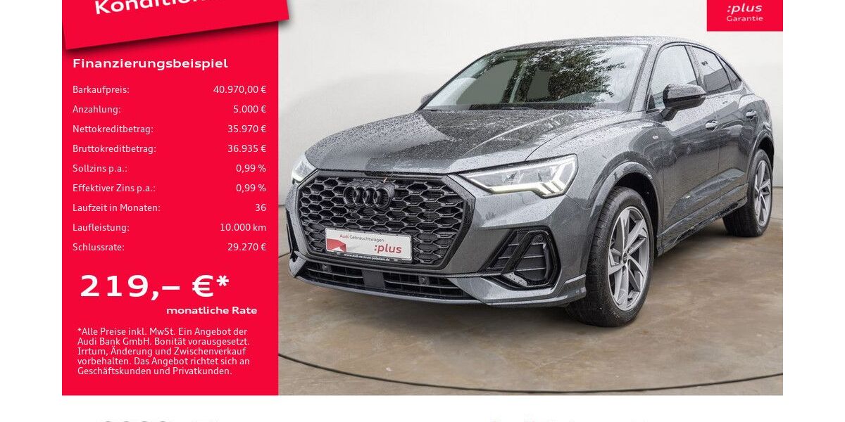 Audi Q3 8.968 km 39.970 &euro; Potsdam 14482