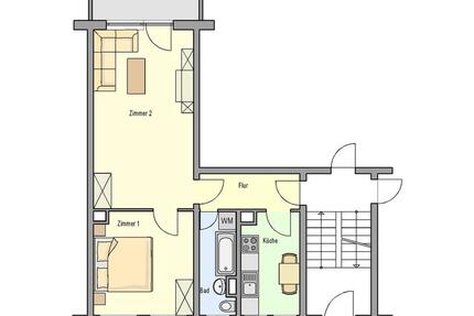 Wohnung Grabow - 2 Zimmer, 50 m&sup2;, 360&euro; | Angebot:26301609