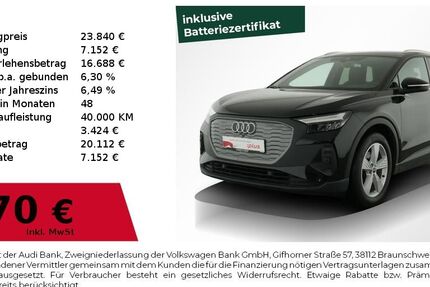Audi Q4 e-tron 36.800 km 22.860 &euro; Nürnberg 90411
