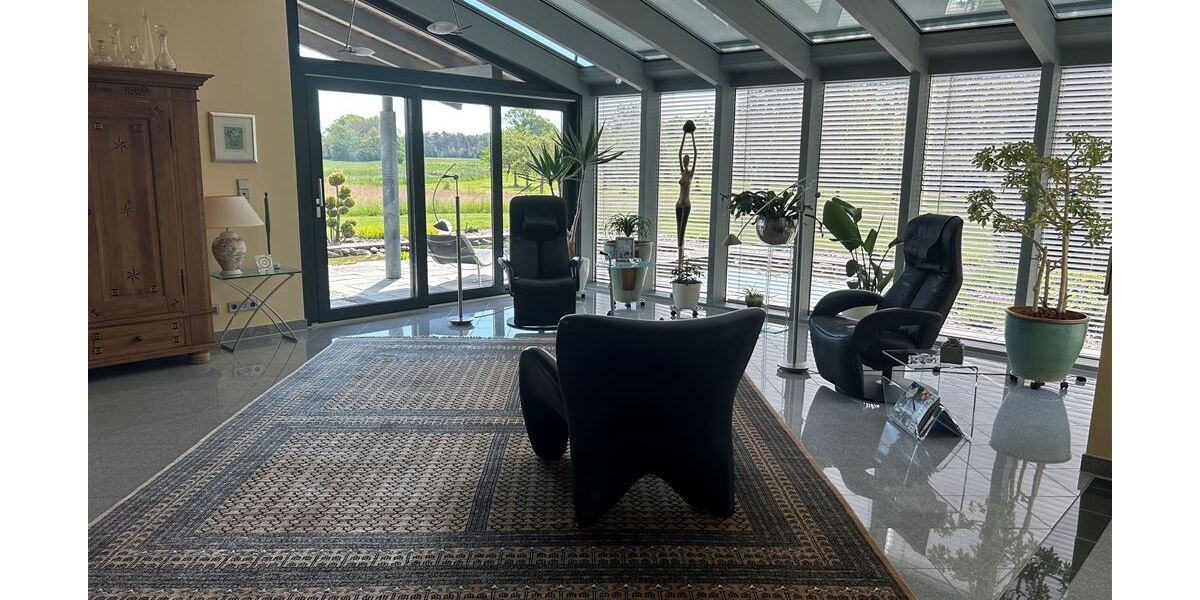 Wohntraum in naturnaher Alleinlage, mit 2 ha Grünland, in direkter Flusslage - Villa Steyerberg | Angebot:27116831