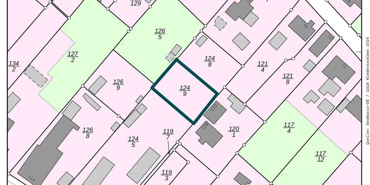 Grundstück zu verkaufen in Hemmoor 48.000 € 580 m² zimmer