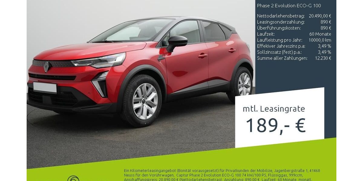 Renault Captur 2.500 km 20.490 &euro; Bremen 28207