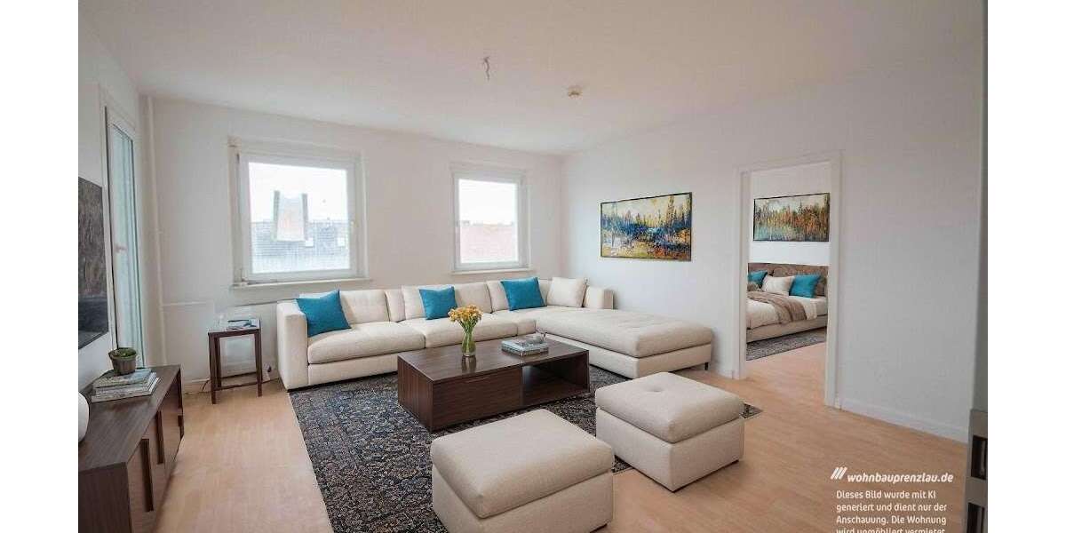 Etagenwohnung Prenzlau - 3 Zimmer, 68 m&sup2;, 580&euro; | Angebot:26483116