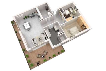 Wohnung Nideggen - 3.5 Zimmer, 93 m&sup2;, 1.050&euro; | Angebot:25429600