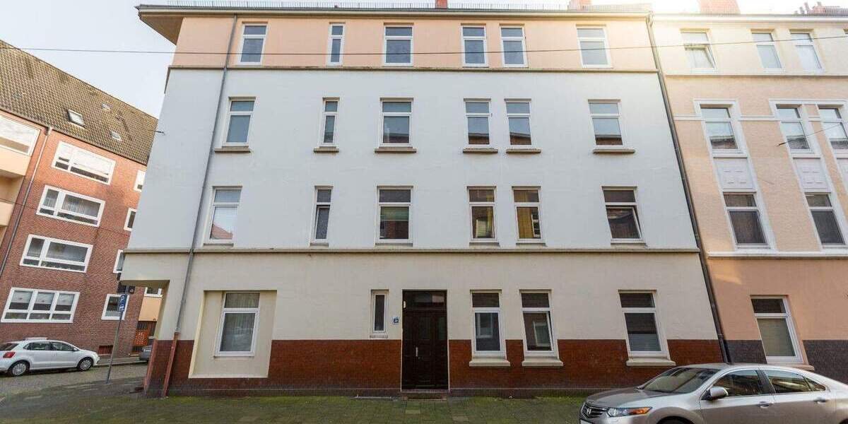 Etagenwohnung Bremerhaven Lehe - 2 Zimmer, 62 m&sup2;, 400&euro; | Angebot:25699014