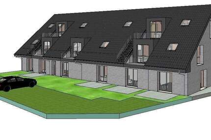 Moderne Neubauwohnung 1.OG mit Balkon und Aufzug 2 zimmer