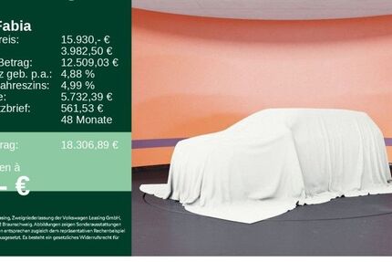 Skoda Fabia 14.877 km 15.460 &euro; Mössingen 72116