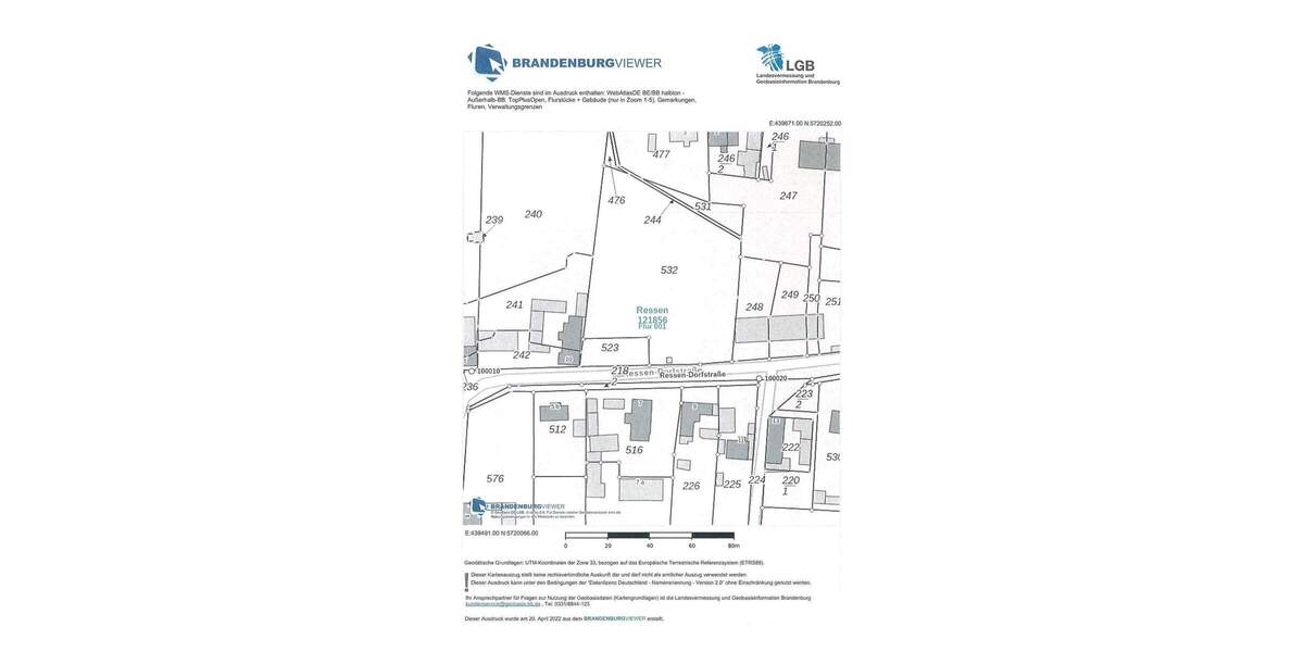 Grundstück Neu-Seeland Bahnsdorf - 80.000&euro; | Angebot:25703527