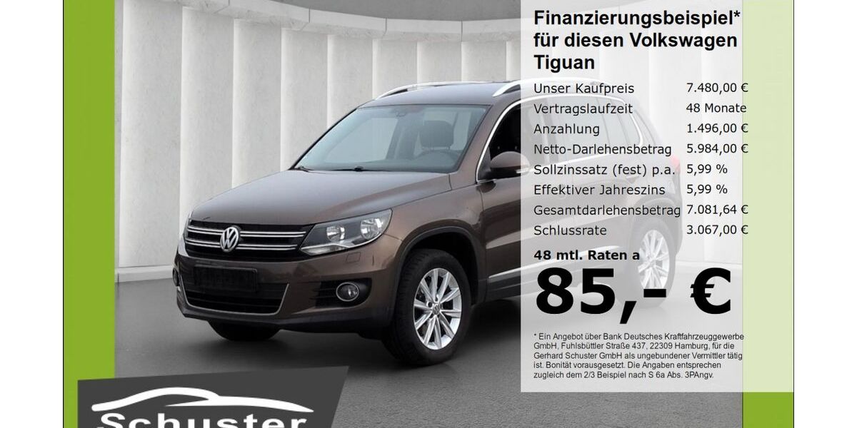 VW Tiguan 140.354 km 7.480 &euro; Ruhstorf 94099