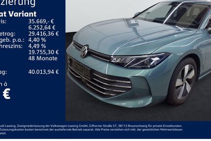 VW Passat Variant 25.910 km 34.970 &euro; Borna 04552