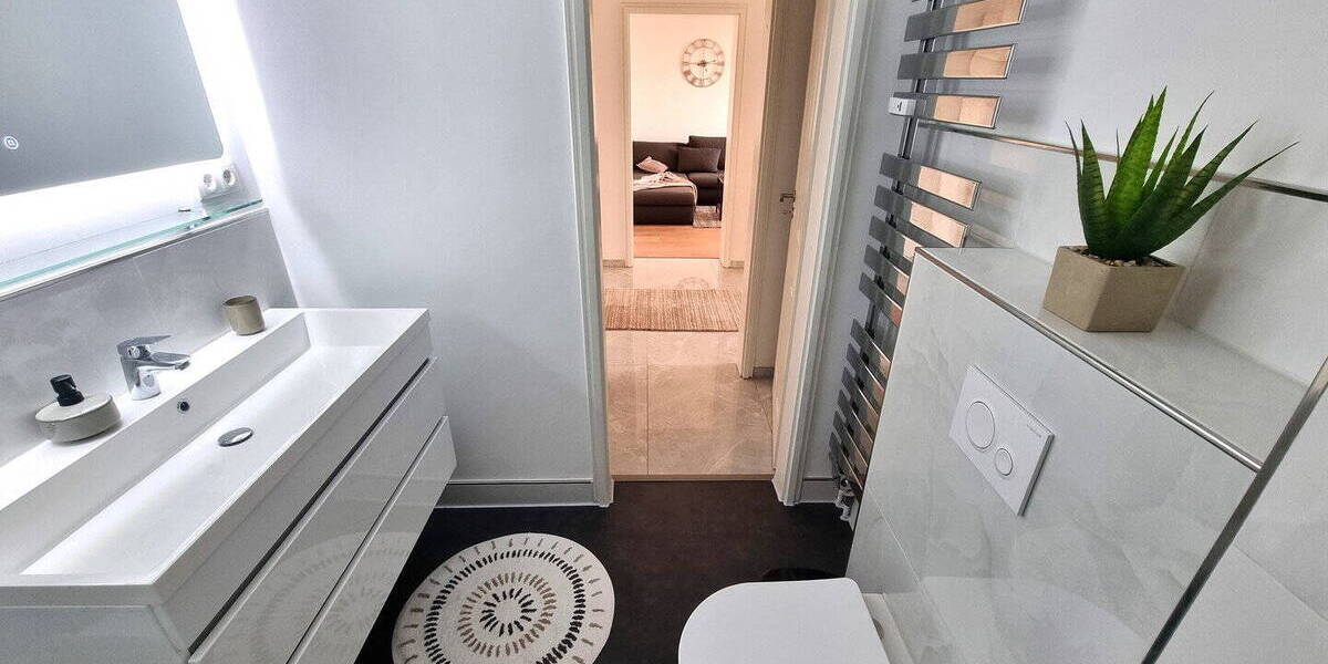 Etagenwohnung Hamburg Steilshoop - 2 Zimmer, 57 m&sup2;, 1.690&euro; | Angebot:26184432