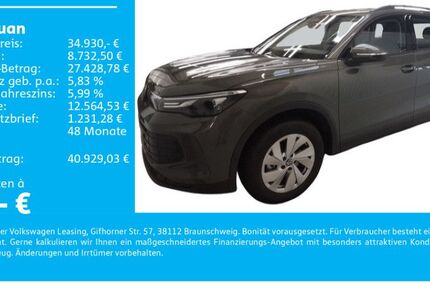 VW Tiguan 9.300 km 34.930 € Neckarsulm 74172