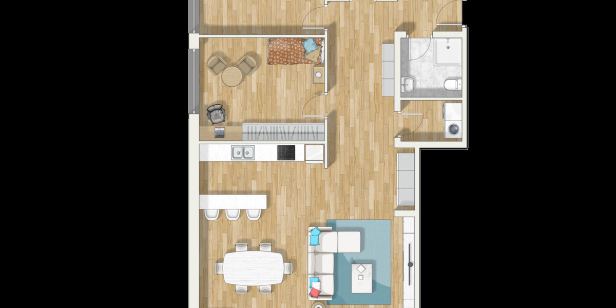 Terrassenwohnung Frankenberg - 3 Zimmer, 119 m&sup2;, 439.000&euro; | Angebot:26451253