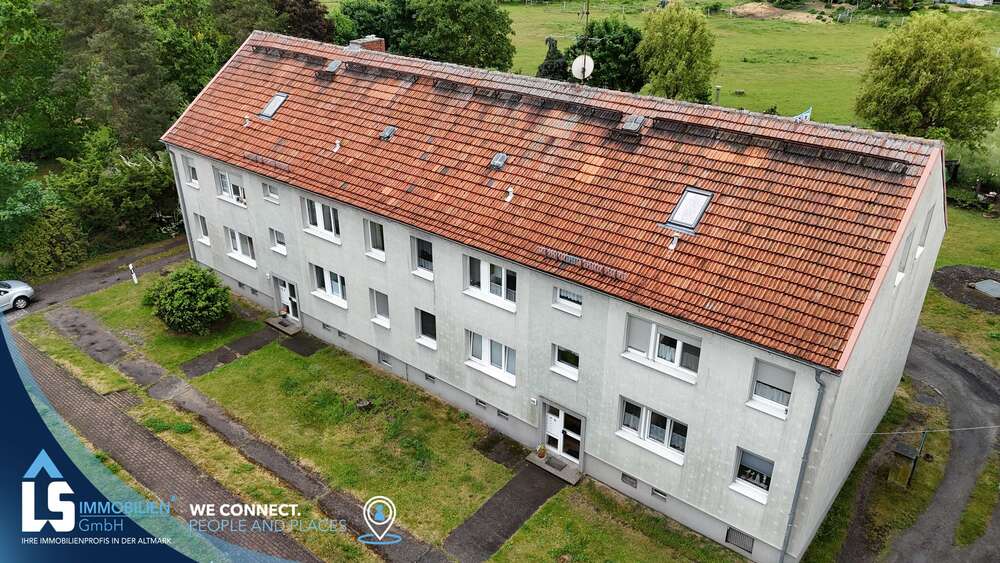 Etagenwohnung Sandau (Elbe) - 3 Zimmer, 55 m&sup2;, 44.000&euro; | Angebot:26443255