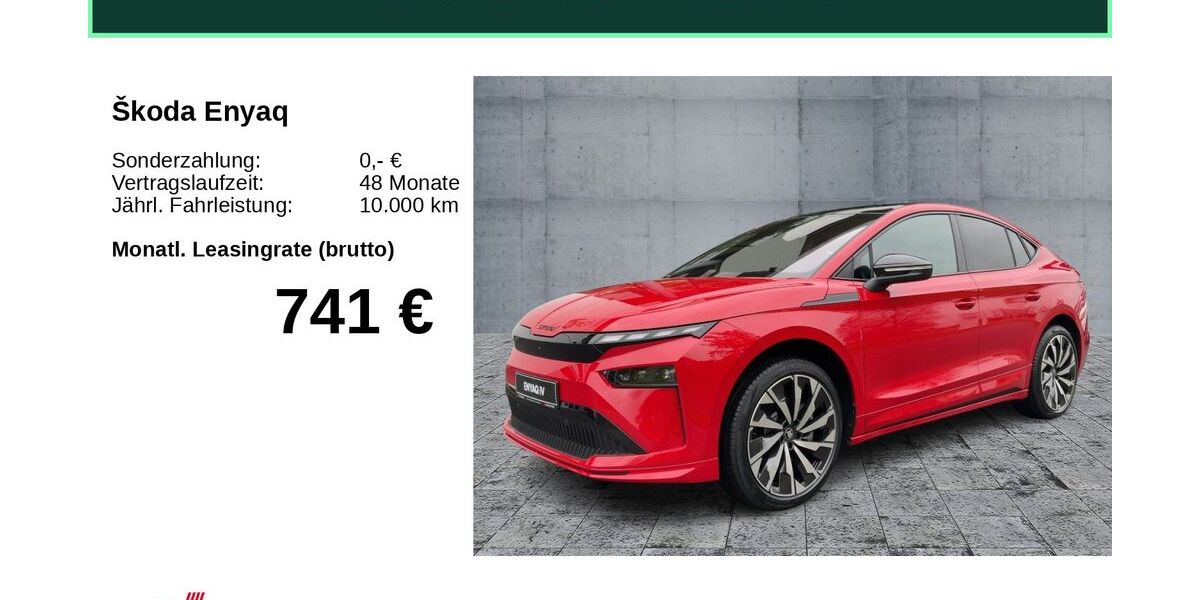 Skoda Enyaq 17.500 km 52.470 &euro; Hof 95030