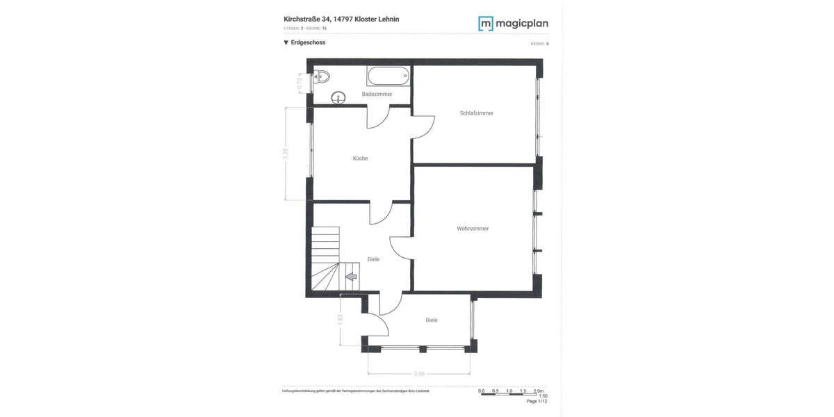 Einfamilienhaus Kloster Lehnin Göhlsdorf - 5 Zimmer, 116 m&sup2;, 199.000&euro; | Angebot:26330391