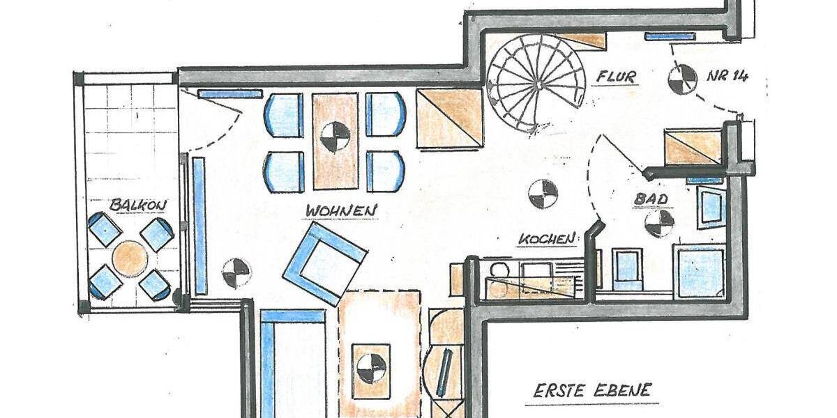 Etagenwohnung Sellin Neuensien - 3 Zimmer, 52 m&sup2;, 169.000&euro; | Angebot:25741862