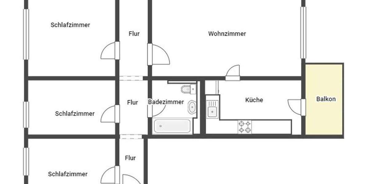 ETW im Ostseeviertel Greifswald - Hochparterre, ideal für Familie, Studium & Ruhestand 4 zimmer