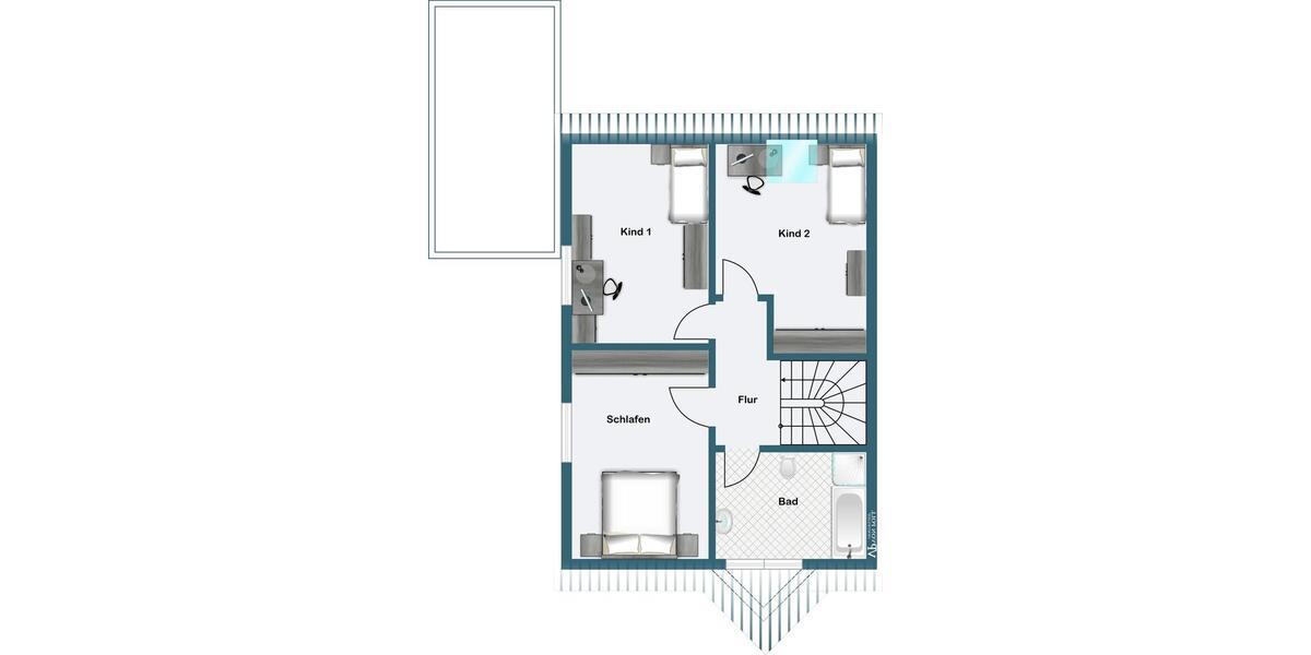 Doppelhaushälfte Dortmund Hombruch - 6 Zimmer, 155 m&sup2;, 1.950&euro; | Angebot:25144008