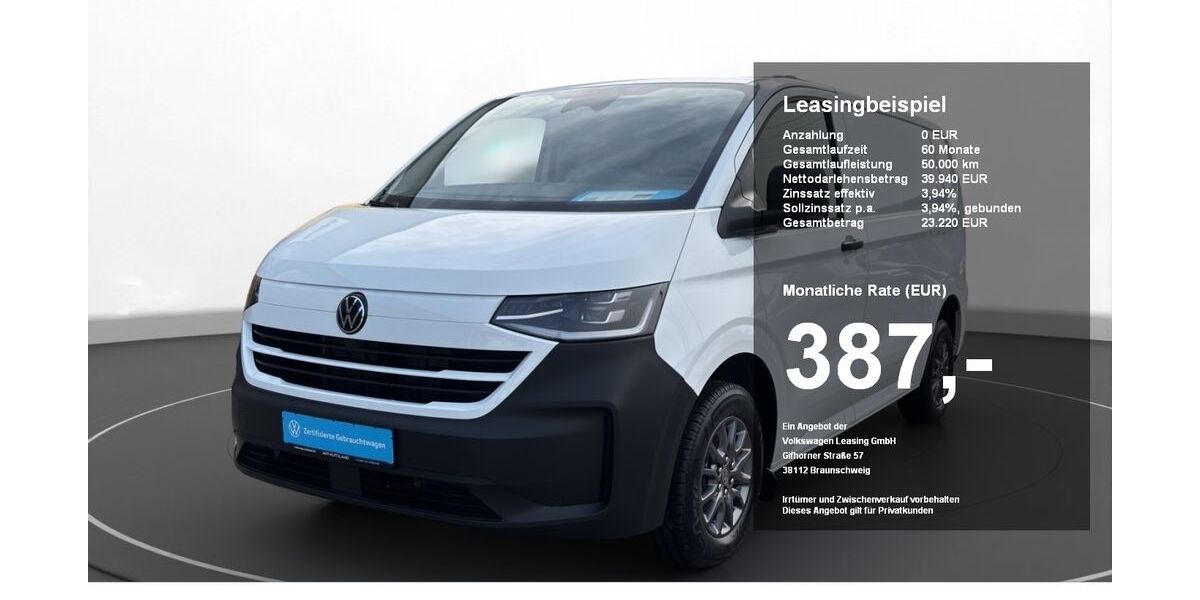 VW T7 Transporter 1.715 km 39.940 &euro; Dingolfing 84130