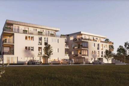 3-Zimmer-Neubauwohnung Erdgeschoss - KfW-40, barrierefrei, EBK, TG-Stellplatz 3 zimmer