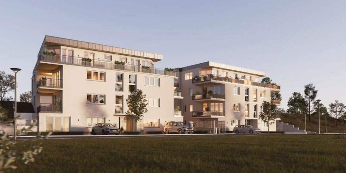 3-Zimmer-Neubauwohnung Erdgeschoss - KfW-40, barrierefrei, EBK, TG-Stellplatz 3 zimmer