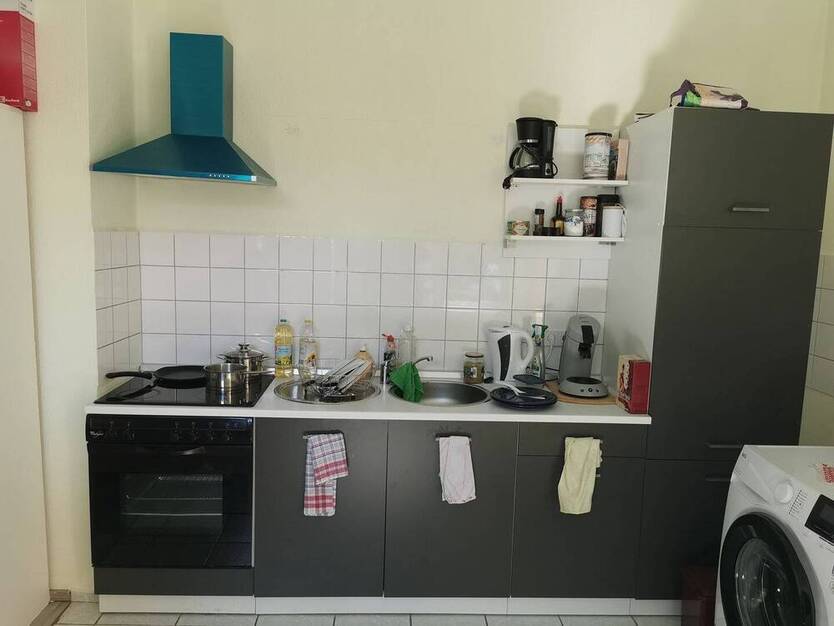 2-RaumWohnung, mit Einbauküche im Erdgeschoß und Gartennutzung