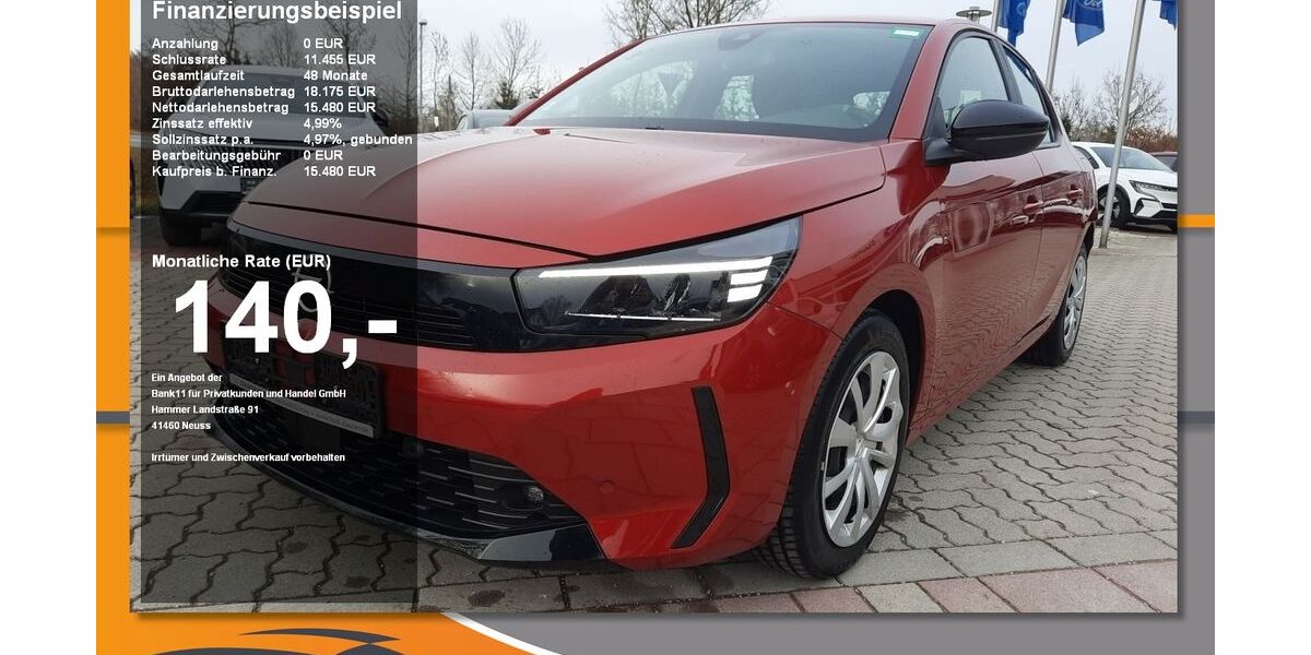 Opel Corsa 13.773 km 15.480 &euro; Sonneberg 96515