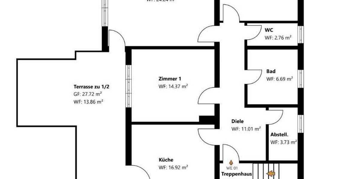 Mehrfamilienhaus, Wohnhaus Rosenheim Pang - 9 Zimmer, 259 m&sup2;, 798.000&euro; | Angebot:26204612