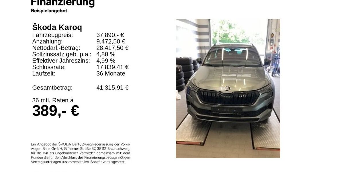 Skoda Karoq 5.633 km 37.590 &euro; Hildesheim 31137