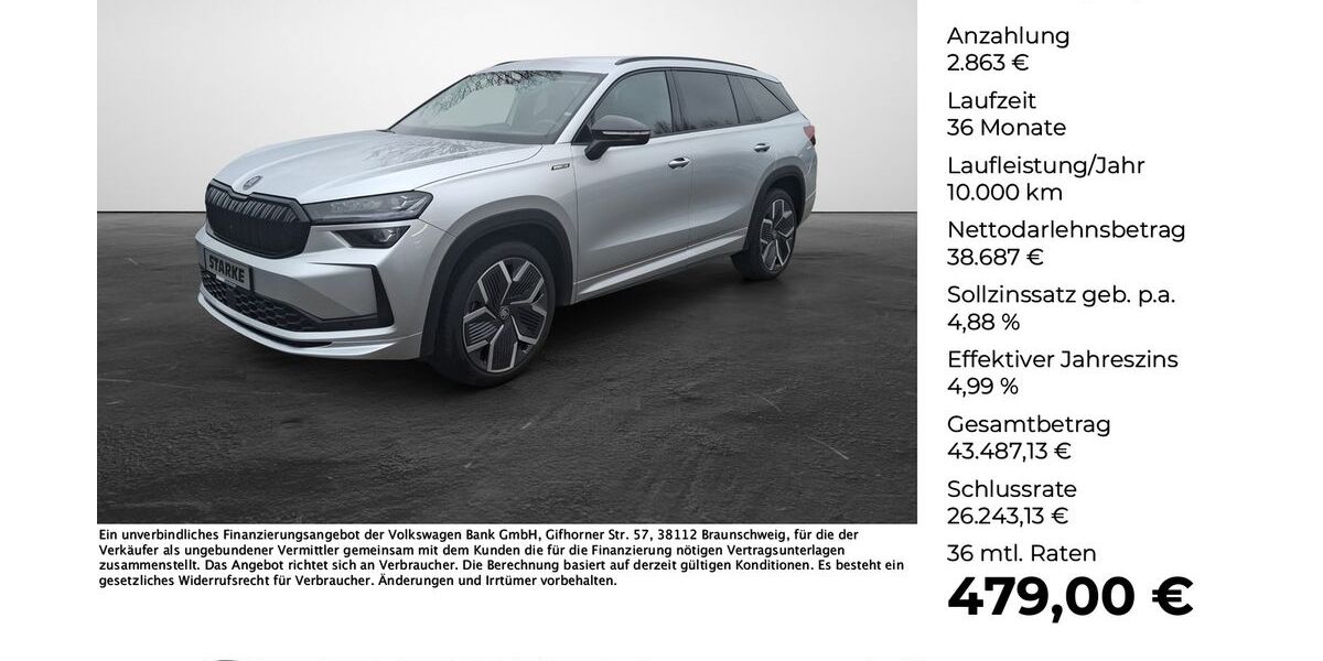 Skoda Kodiaq 15.938 km 41.550 &euro; Osnabrück 49084