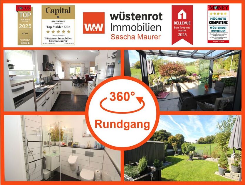 Mit 3D: Einfamilienhaus mit schön angelegtem Garten und dem Blick ins Grüne! 4 zimmer