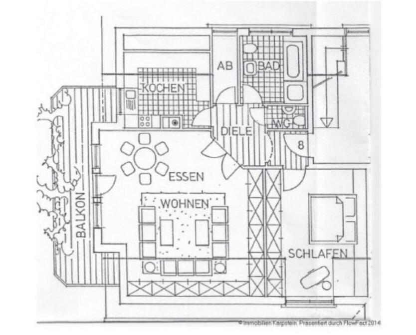Bad Wörishofen: Helle und zentral gelegene Dachgeschoßwohnung